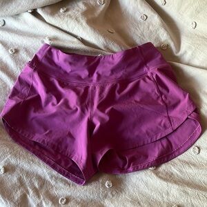 Lululemon Mid-Rise Lined shorts